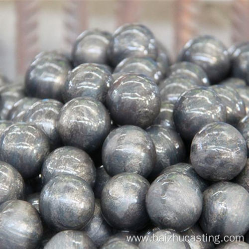 High-quality wear-resistant casting steel ball for mine